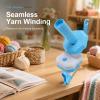 Electric Yarn Ball Winder, USB Port, Plastic Construction - Efficient Yarn Organization, Powerful Electric Drive, Ideal for Knitting and Crochet Projects view 2