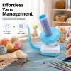 Electric Yarn Ball Winder, USB Port, Plastic Construction - Efficient Yarn Organization, Powerful Electric Drive, Ideal for Knitting and Crochet Projects view 3