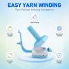 Electric Yarn Ball Winder, USB Port, Plastic Construction - Efficient Yarn Organization, Powerful Electric Drive, Ideal for Knitting and Crochet Projects view 4