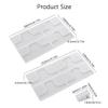 Clip Resin Mold with 2 Styles, Bookmarks Clips Silicone Molds with 20 PCS Folder, UV Resin Mold PP Clip Give Your Office Documents a Unique Style view 2