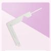 Book Binding Tool, 5 in 1 Metal Bookbinding Tools Multi Function Book Cover Guide Simple Metal Ruler for Home School Calender view 2