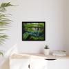 Blue Coral Snake Premium Pinewood Frame Framed Canvas Wall Art Southeast Asian Rainforests view 3