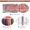 Dimensean Counted Cross Stitch Kit for Beginners, 11CT Unprinted Cross-Stitch Kit Easy Patterns Needlepoint Kit Cross Stitching Embroidery Kit Supplies-Bookshelf Cat 18x18 inch view 4