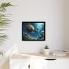 Benthic Zone Deep Sea and Abyssal Zones Premium Pinewood Frame Framed Canvas Wall Art view 3