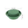SEWACC 1 Set Flower Foam with Bowl Kit Round Floral Foam Blocks Bulk DIY Green Flower Arrangement Supplies Floral Arranging Kit for Wedding Birthday Party Table Centerpiece Decorations view 2