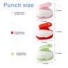 QIQQIKIN Circle Paper Punch Set- 3 Pieces (3mm, 6mm, 9mm),Small Hole Puncher,Shape Cutters for Paper,Craft,Tag Punches,Mini Circular,Crafts Punches,Scrapbooking Crafting,DIY Card Making view 2