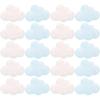jojofuny 40pcs Cloud Cabochons Resin Charm Flatback Cartoon Clouds Shaped Scrapbooking Embellishment Cabochon for DIY Crafts Jewelry Making Phone Case Hairpin Accessories view 1