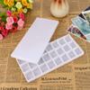 24 Compartments Watercolor Palette, White Plastic Paint Tray with Lid Watercolor Mixing Tray Art Palette for Artists Oil Paint view 2