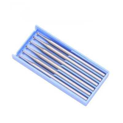 CIJUFOI 6-11pcs/set 0.3-4.0mm Tungsten Alloy Steel Ball Needles, 2.35mm Shank Jewelry Tools