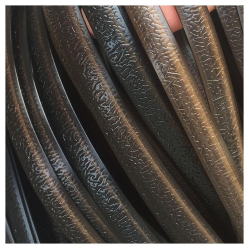 Queenbox 0.33in 196.8FT Coffee Gradient Single Side Flat 2 PE Rattan, 50g Faux Wicker Weaving Material for Basket Furniture Sofa Chair Repair Replacement