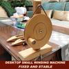 XIVUIFOI Yarn Spinnings Wheel,Handmade Wooden Spinner for High-Speed,Smooth Rotation,Efficient Spinnings of Wool,and Silk,Bobbin Inner Diameter 5-7mm view 4