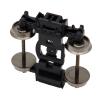 getuse HO Scale Model Train Bogies 1:87 Alloy Metal Wheels for Railway Layout Diorama DIY Replacement Sturdy Railway Accessories- 1 Pieces view 1