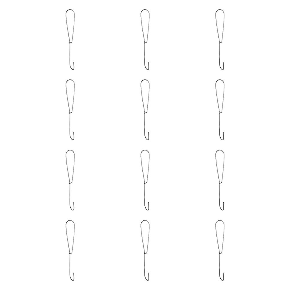 12Pcs Sewing Pattern Hanging Hooks Iron Paper Storage Hooks Pattern Making Hooks for Sewing Room Organization- 260mmx45mm