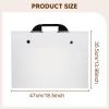 Art Portfolio Bag Waterproof Carrying Case with Handle for Canvas Posters Sketching A2 A3 Size Tote Organizer- A3 view 2