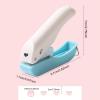 Tachiuwa Paper Punch Shape Paper Puncher Premium DIY Embossing Device for Kids Adults Hole Punch Craft Tool for Craft Card, Heart view 4