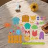 DELORIGIN Fence Puppy Cutting Dies Cute Dogs Die Cut Carbon Steel Die Cuts Stencils Card Making Scrapbooking Embossing Stencils Template Dies for DIY Paper Craft Albums Card Gift Decor view 4