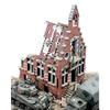 1/35 Scale Modern Town Hall Military Scene Model Kit, Resin Building Ruins Diorama, Unpainted Unassembled Architectural Accessory for Scale Models view 1