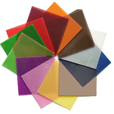Multicolored 12 Pcs Beeswax Candle Making Set for Adults and Children, Includes 12 Cotton Wicks and 8 X 8 In/20 X 20 Cm Sheets, Ideal for Craft Fun