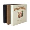 Promoted to Grandma EST. 2025 Photo Album, Holds 200 4" x 6" Photos, Leatherette and Laser Engraved Scrapbook view 1