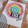 Circular Lace Border Die Cuts for Card Making, Heart Lace Metal Cutting Dies for Paper Scrapbooking, DIY Stencils for Album Party Wedding Festivals Decoration view 3