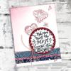 Circular Lace Border Die Cuts for Card Making, Heart Lace Metal Cutting Dies for Paper Scrapbooking, DIY Stencils for Album Party Wedding Festivals Decoration view 4