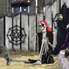 Halloween Skeleton Life Size Imitation Skeleton,165cm Pirate Styling Halloween Pose Skeleton Prop Decoration 170cmPosable Joints For Haunted Houses & Cemeteries & Other Terrifying Atmospheres view 4