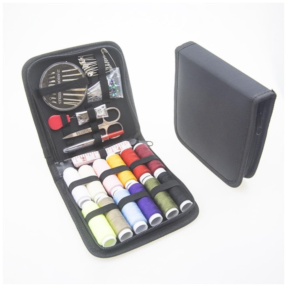 DFWZMQTG Portable Sewing Kit Household Tools 72 Pieces Set Travel Home Box