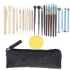 25pcs Ceramic Pottery Tools Set for Shaping Embossing Sculpting Handicraft Art Accessory view 1