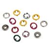 10-50 Sets Metal Prong Snap Buttons - 7.5mm, 9.5mm, 11mm Fasteners for Clothes, Garments, Sewing, Bags, Shoes - (Color: Red/Size: 9.5Mm 10Pcs) view 3