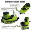 Glass Grinder Grinding Edging Machine,Electric Small Glass Grinding Edging Machine with 8 Diamond Wheels & 2 Polisher Wheels,Straight Round Bevel Edge Trimmer Grinder Glass Edger Tool 8000rpm view 4
