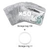 50Pcs BeadsStorage Bag Clear Beads Storage Pouches Portable Art Craft Organiser for Bead Jewelry Accessories Art Craft Storage view 4