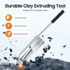 Clay Extruder Set, Wall Clay Extruder, Stainless Steel Clay Extruder with Handle, 4 Layer Mold, Ceramic Soft Clay Extruding Machine view 2