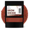 Rolio Red Iron Oxide Powder, 1 lb (454g) Resealable Bag - Vibrant Color Pigment for Epoxy Resin, Soap Making, Cosmetics, Cement, Pottery Mortar, Grout, Plaster, Tile, Terracotta, Paint and More view 1