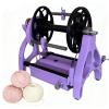 Glowdora Electric Spinning Wheel, Adjustable Speed Wool Yarn Winding Machine,12v Yarn Spinning Wheel,800rpm Maximum Speed, Easy to Disassemble, 4 Ounce Capacity, for Yarn Weaving Purple view 1