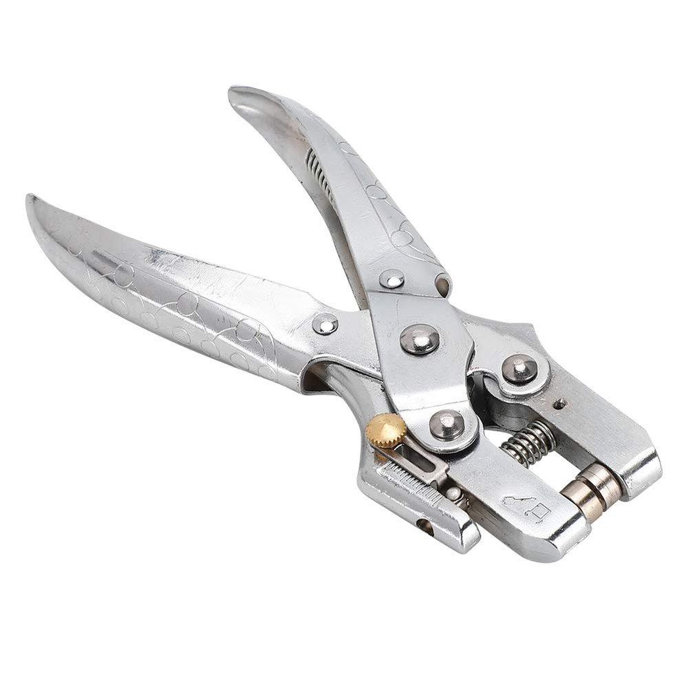Keenso LeatherholeholePunchPunchPunchholeholeholehole Tool for Trade 60# Steel Punch Pliers