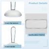 Clear Grinding Pestle: Flat Bottom Glass Muller for Pigment Grinding and Paint Making view 4