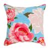 Howie's Needlepoint Needlepoint Kits for Adults, Pillow Front Cross Stitch Kit with Embroidery Pattern on Canvas, Yarn, 2 Needles and Instruction, 16 x 16inch(Pink and White Peonies) view 1