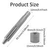 pson Eyelet Hole Punch Die Tool, 8mm Grommet Setter Hollow Punch for Leather Craft, Clothing, Fabric, Handbags(600#) view 2