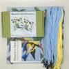 Howie's Needlepoint Needlepoint Kits for Adults, Pillow Front Cross Stitch Kit with Embroidery Pattern on Canvas, Yarn, 2 Needles and Instruction, 16 x 16inch(Blue Tits in the Winter) view 2