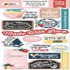 Echo Park Paper Mom's Kitchen 6x13 Chipboard Words and Phrases, Multi view 1