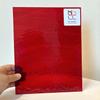 Wissmach Copper RED English Muffle Stained Glass Sheets Ripple Texture, 2 Pack | Handcrafted in USA | Curated by BiNARi Glass Studio (8 X 12 in (2 Pack)) view 4
