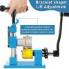 Hand Crank Ring Bracelet Press, Jewelry Manual Bending Machine, DIY Jewelry Rolling Mill Machine Tools, Suitable for Bending and Forming Gold, Silver, Copper and Other Jewelry view 4