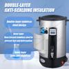 Professional Wax Melter 1500W, Electric Candle Wax Melting Pot 835L Stainless Steel with Digital Thermostat and Pouring Nozzle, for Soy Wax, Beeswax, Paraffin, DIY Kit(8L) view 4