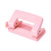 apcans 2 Holes Puncher Solid Color Paper Puncher 1-10 Sheets Capacity Manual Punching Machine for Office School view 1