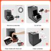 TASALON Hair Brush Cleaner, Professional Electric Hair Round Brush Cleaner Machine, Hair Brush Cleaning Tool, with Funnel and Scissors for Removing Hair Dust Salon Use view 4