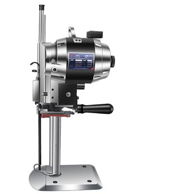 DHMYDPDZ Vertical Electric Fabric Cutting Machine,Fabric Cutter with Automatic Sharpening Industrial Cloth Leather Carpet Cutting Machine 8"