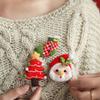 Wizardi Beginner Needle Felting Kit for Adults - Christmas. Christmas Felting Kit 3-5cm. Felting Tools. Wool Felting Supplies. Felt Crafts. Wool Felt. F07N8-W333 view 2