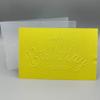 3D Plastic Embossing Folder Template Happy Birthday Wishes Texture A6 Size for Card Making DIY Scrapbooking Paper Crafting Handmade Crafts Scrapbooking Arts Supplies Scrapbook Decor view 1