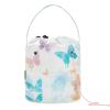 Dreamy Butterfly Colorful Crochet Tote with Holes Crochet Storage Organizer for Knitting Kit Bolsa para tejer view 1