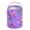 Purple Flower Bee Travel Storage Portable Yarn Accessory for Needle Holder bolso para manualidades view 2